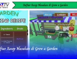 Daftar Resep Masakan di Grow A Garden