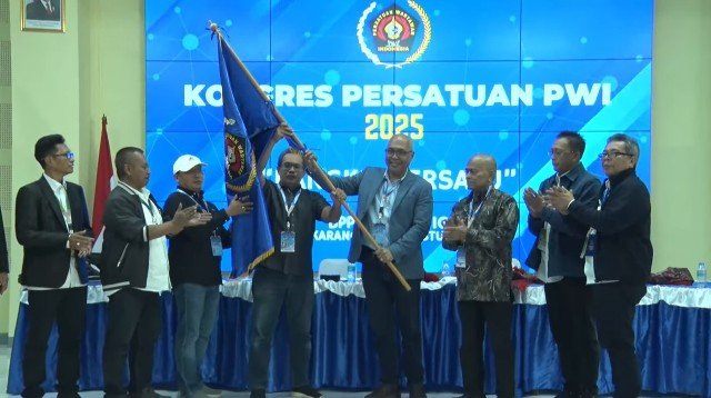 Dirut Antara Munir Terpilih Menjadi Ketua PWI Kalahkan Hendri Bangun