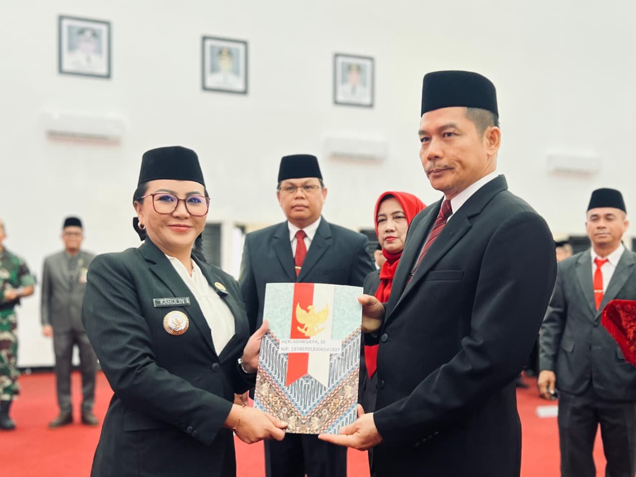 Heri Adiwijaya Jabat Sekda Landak, Lakukann Reformasi Birokrasi