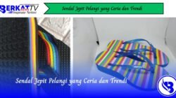 Sandal Jepit Pelangi yang Ceria dan Trendi