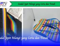 Sandal Jepit Pelangi yang Ceria dan Trendi