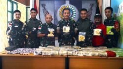 Satgas Pamtas Gagalkan Penyelundupan 63 Kg Sabu dan Narkotika POD Elektrik di Sanggau