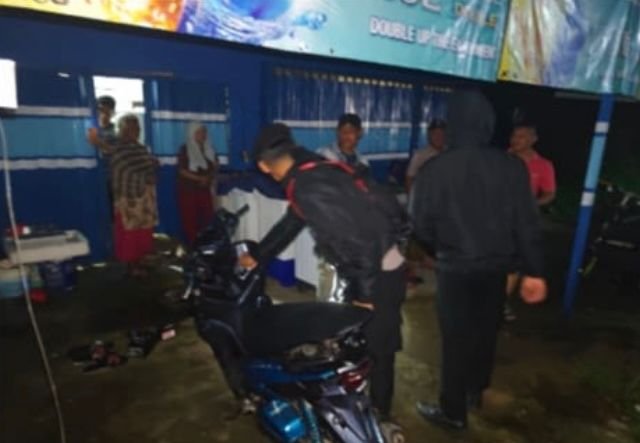 Motor Terduga Maling Diamankan. Ditemukan Senjata Tajam