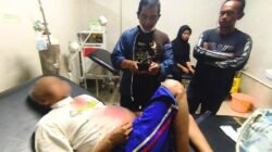 Pemilik Toko Kelontong Dibacok OTK Berbadan Tegap