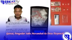 Gawat, Pengedar Sabu Merambah ke Desa Terpencil