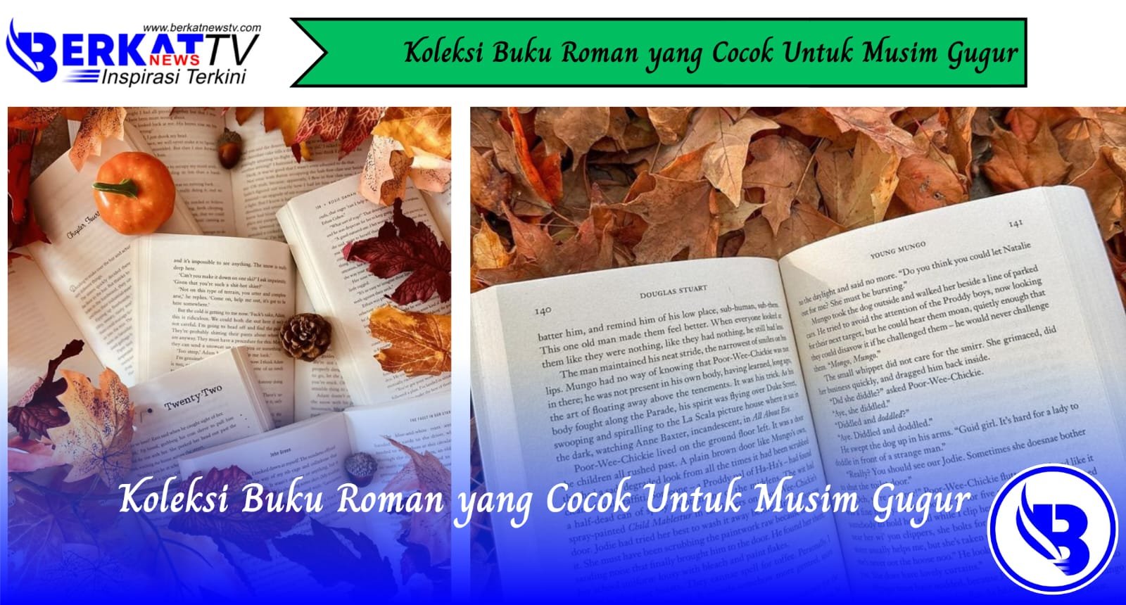Koleksi Buku Roman yang Cocok Untuk Musim Gugur