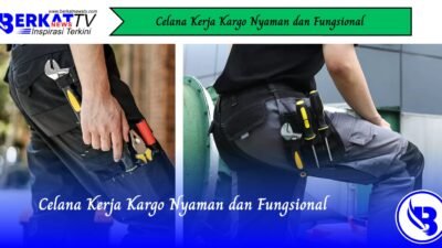 Celana Kerja Kargo Nyaman dan Fungsional
