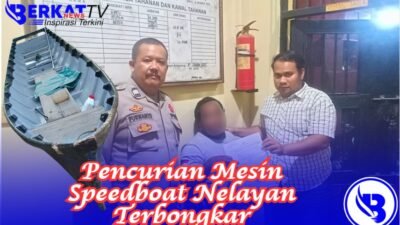 Pencurian Mesin Speedboat Nelayan Terbongkar
