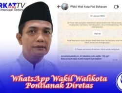 WhatsApp Wakil Wali Kota Pontianak Diretas, Penipu Minta Uang