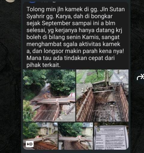 Proyek Box Culvert Mangkrak, Kontraktor Bakal Dijatuhi Sanksi