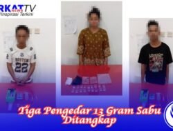 Tiga Pengedar 13 Gram Sabu Ditangkap