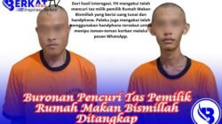 Buronan Pencuri Tas Pemilik Rumah Makan Bismillah Ditangkap Saat Masak Mie Instan