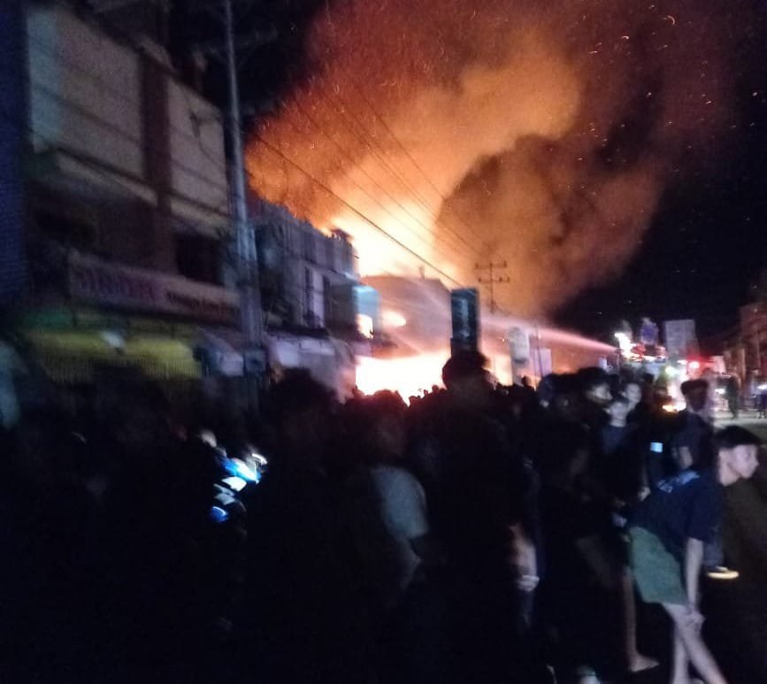 Lagi, Pasar Bodok Terbakar