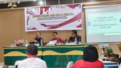 Parpol Harus Tertib Buat SPJ Bansos