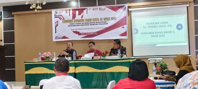 Parpol Harus Tertib Buat SPJ Bansos