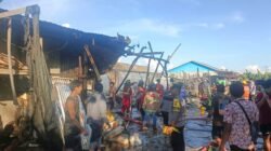 Mesin Pom Mini Akibatkan Ruko Terbakar