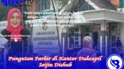 Pungutan Parkir di Kantor Dukcapil Seijin Dishub