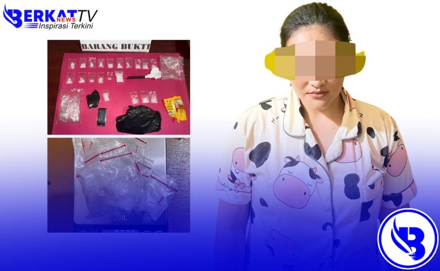 Wanita Cantik Jual Sabu di Tepi Jalan Ditangkap