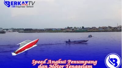 Speed Angkut Penumpang dan Motor Tenggelam