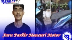 Juru Parkir Mencuri Motor