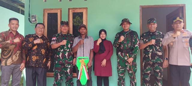 Masyarakat Dusun Turi Pal IX Nikmati Hasil TMMD