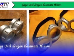 Gaya Unik dengan Kacamata Minion