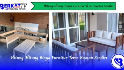 Hitung-Hitung Biaya Furnitur Teras Buatan Sendiri