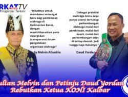 Sultan Melvin dan Petinju Daud Yordan Rebutkan Ketua KONI Kalbar