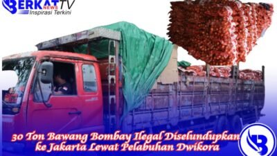 30 Ton Bawang Bombay Ilegal akan Diselundupkan ke Jakarta Lewat Pelabuhan Dwikora