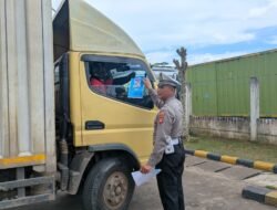 Operasi Zebra Kapuas Targetkan Tindak Kendaraan ODOL