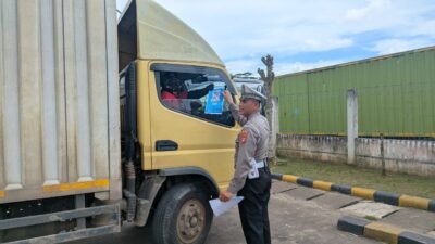 Operasi Zebra Kapuas Targetkan Tindak Kendaraan ODOL