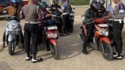 Propam Razia Kendaraan Polisi