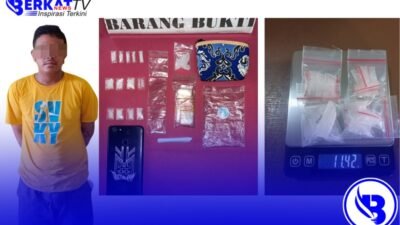 DW Ditangkap Miliki Sabu 11,42 Gram