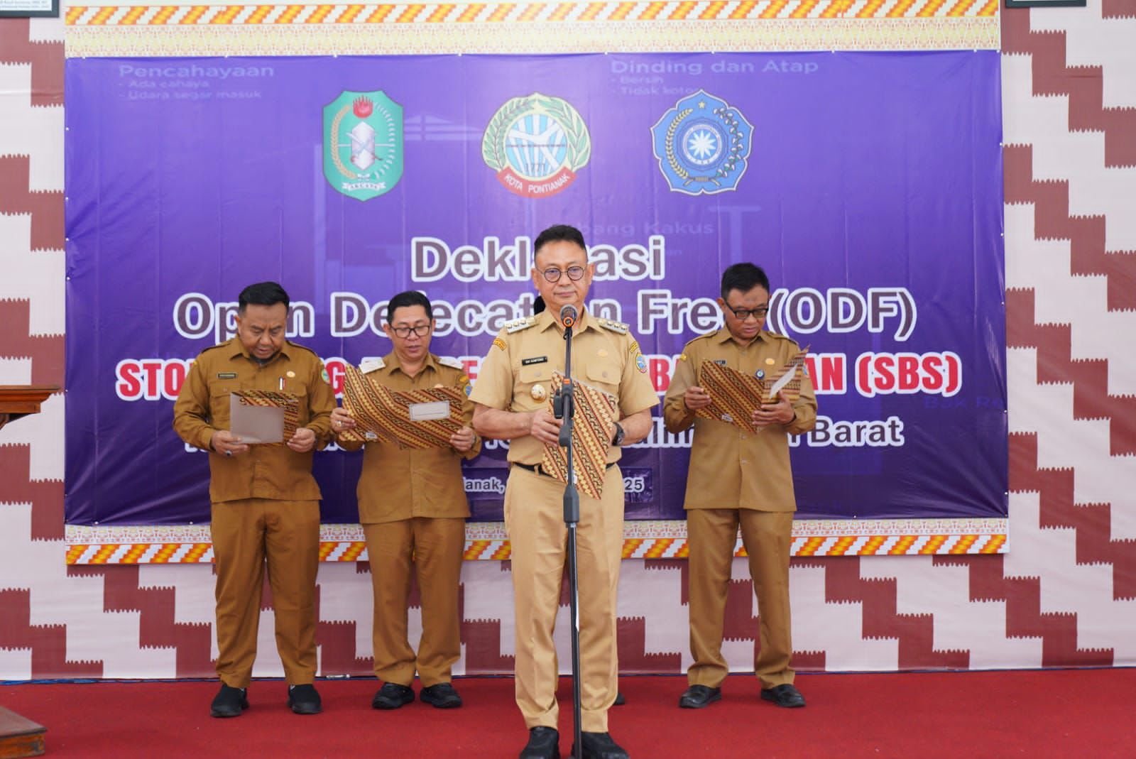 Warga Pontianak Komitmen Setop BAB Sembarangan