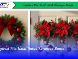 Inspirasi Pita Natal Untuk Karangan Bunga
