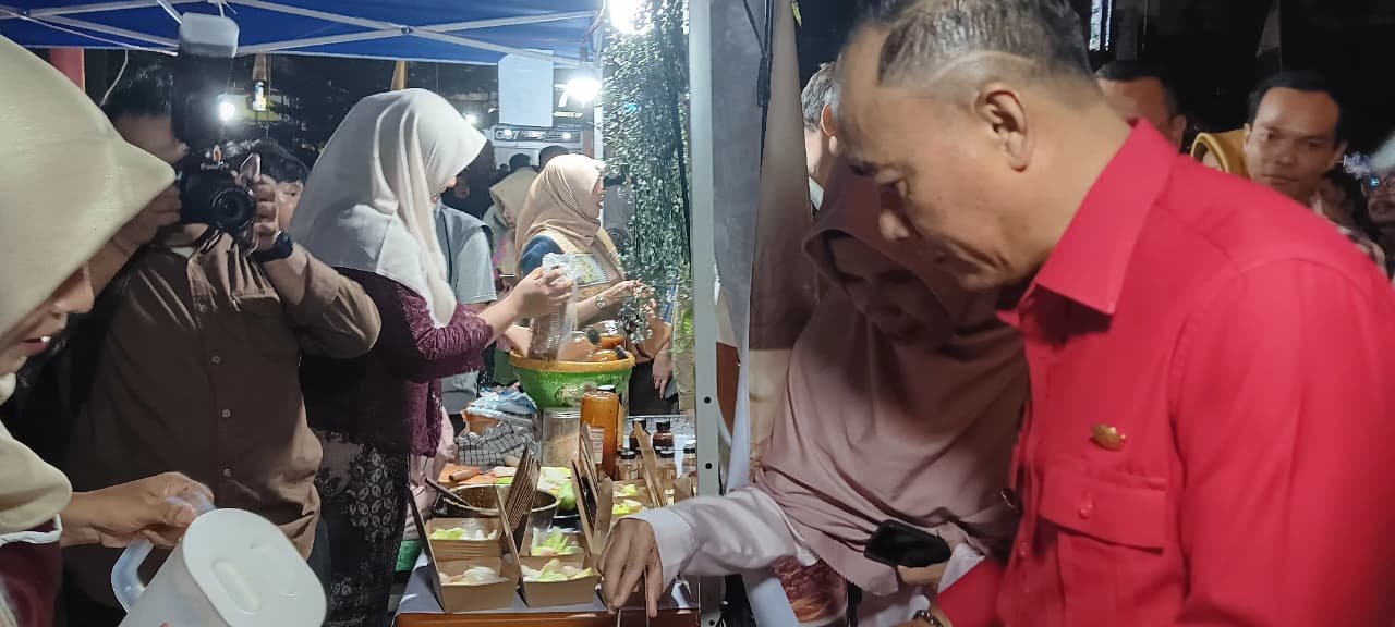 180 UMKM Meriahkan Pusat Kuliner Serdam, Krisantus: Makyos