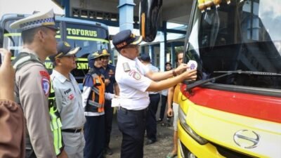 Ramp Check Bus Untuk Pastikan Keselamatan Penumpang Saat Nataru