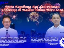 Norsan dan Edi Larang Kembang Api dan Petasan di Malam Tahun Baru