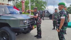 Kemenhan RI Berikan Bantuan Kendaraan Operasional Yonif TP 833/Bumi Daranante
