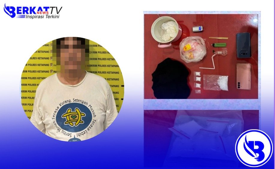 Pengedar Sabu 27 Gram Ditangkap di Rumahnya