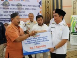 RT dan RW di Pontianak Utara Terima Dana Operasional. Bahasan: Serap Aspirasi Warga