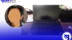 Aksi Pencuri Laptop Tanpa Sadar Terekam Jelas di CCTV