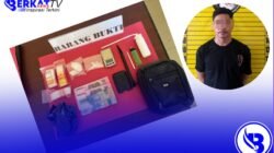 Polisi Geledah Rumah Kontrakan Pengedar Sabu