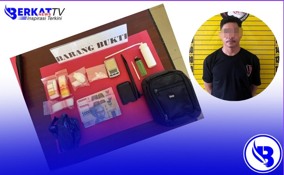 Polisi Geledah Rumah Kontrakan Pengedar Sabu