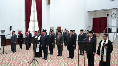 Norsan Rombak Habis Pejabat Kalbar. Ini Daftar 26 Pejabat Dilantik