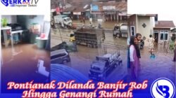 Pontianak Dilanda Banjir Rob Hingga Genangi Rumah