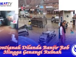 Pontianak Dilanda Banjir Rob Hingga Genangi Rumah