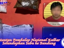 Mantan Pembalap Nasional Kalbar Selundupkan Sabu ke Bandung