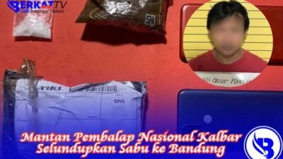 Mantan Pembalap Nasional Kalbar Selundupkan Sabu ke Bandung