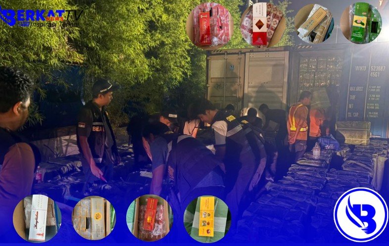 20,3 Juta Batang Rokok Ilegal Asal Kamboja Diselundupkan ke Pontianak